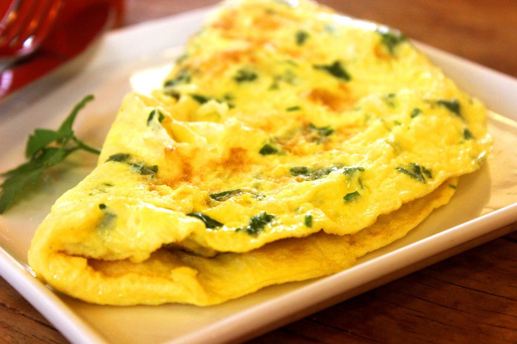 puszysty omlet